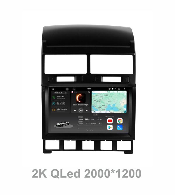 Штатна магнітола Soundbox S8 PRO 2K-6295 для  Volkswagen  2003-2010  ADAS , CarPlay , 4G , DSP-DTS 5.1 , круговий огляд 360°