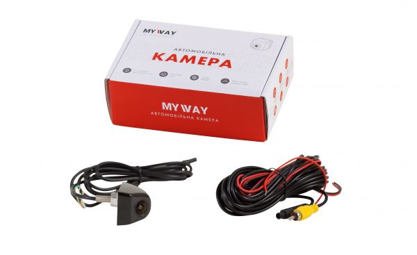 Універсальна камера заднього виду MYWAY MW-620 металевий корпус