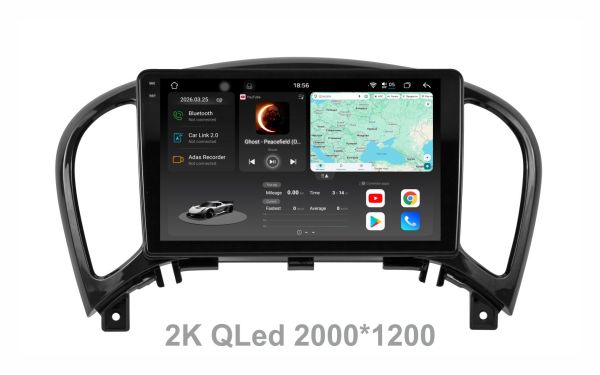 Штатна магнітола Soundbox  S8 PRO 2K-8161  8+256GB  8*2.7Ghz  для Nissan Juke 2011-2019 з CarPlay/4G / DSP/ 360 функція