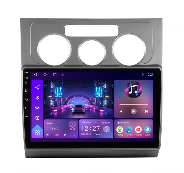 Штатна магнітола Soundbox S-6289 з CarPlay  та 4G для Volkswagen Touran 2007-2010 Climat