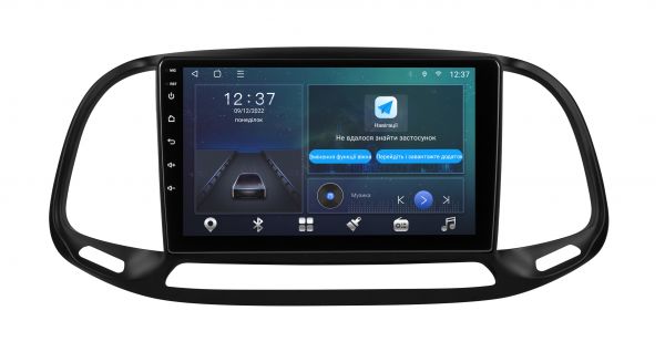 Штатна магнітола Soundbox  MTX-1241 3+32GB  з  4G  та CarPlay для Fiat Doblo 2015+