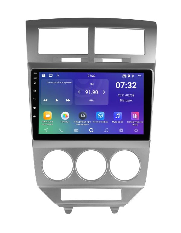 Штатна магнітола Soundbox SM-2855  2+32GB з Craplay та AHD для Dodge Caliber 2007-2012