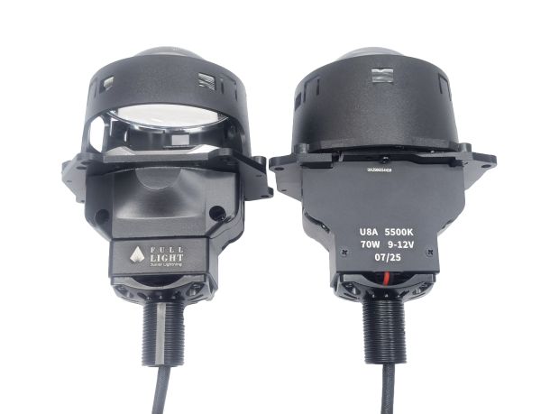 Комплект світлодіодних Bi led лінз Full Light  Junior Lighting  U8A  70W / 5500K/12V