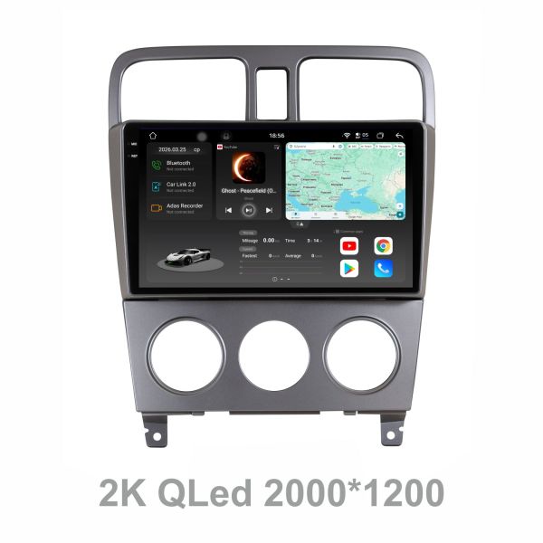 Штатна магнітола Soundbox S8 PRO 2K-4044  для   Subaru Forester 2002-2008   ADAS , CarPlay , 4G , DSP-DTS 5.1 , круговий огляд 360°