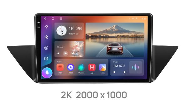 Штатна магнітола Soundbox MTX-8635  з CarPlay та 4G  modem для автомобіля  BMW X1 E84  2009-2012  10.1"