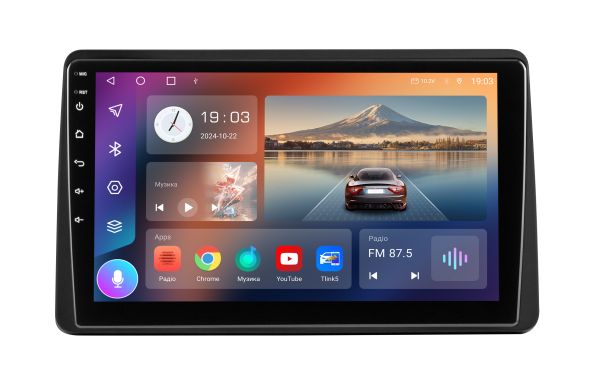 Штатна магнітола Soundbox S4-2059   CarPlay , Android Auto  та 4G модем  для Renault Duster 2018-2020