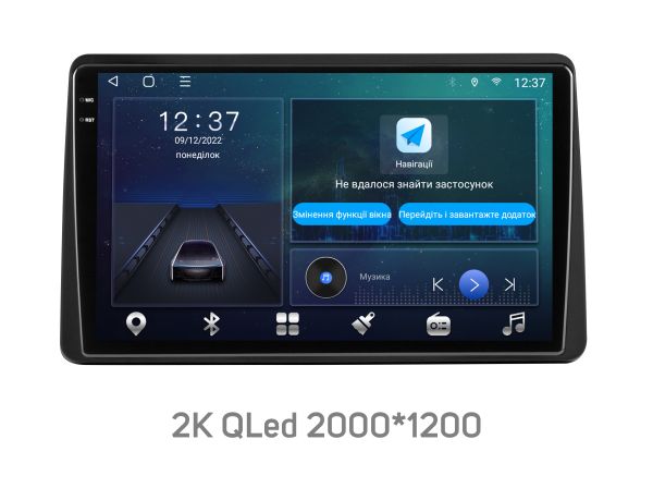 Штатна магнітола Soundbox MTX-2059 (2K)  CarPlay та Android Auto  для Renault Duster 2018-2020