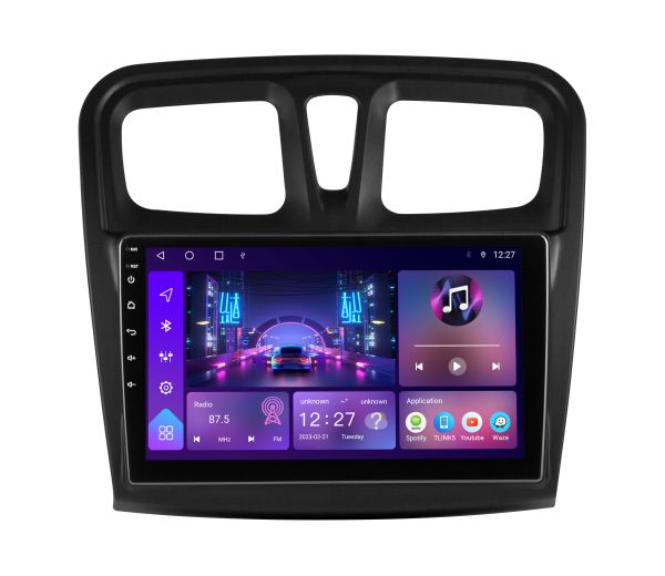 Штатна магнітола Soundbox S-2052 з CarPlay та 4G модем для Renault Sundero / Logan 2012-2019