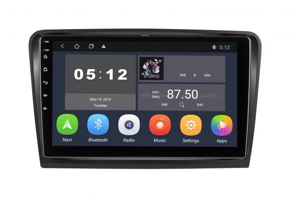 Штатний головний пристрій Soundbox SB-1186 2G DSP для Skoda 2009-2012