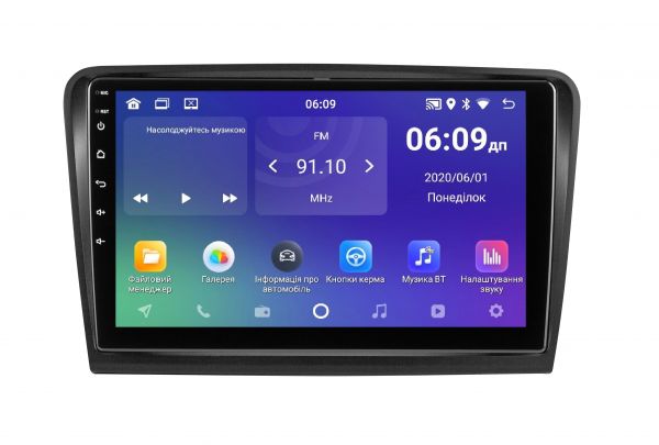 Штатний головний пристрій Soundbox SM-1186 для Skoda SuperB 2009-2012