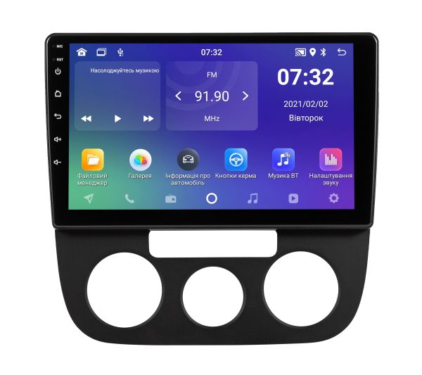Штатна Android магнітола з CarPlay та Android Auto модем для Volkswagen  Jetta V 2005-2009 /Golf V 2003-2009  Soundbox SM-6261  10"