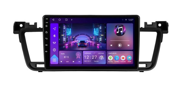 Штатна магнітола Soundbox S-8115 з CarPlay  4G модем для Peugeot 508 2012-2016
