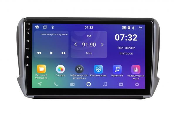 Штатна магнітола Soundbox SM-8110 для Peugeot 2008 2015+