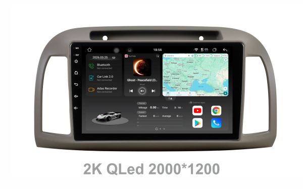 Штатна магнітола Soundbox S8 PRO 2K-8171  для  Nissan Micra 2002-2010   з CarPlay /4G/ DSP-DTS 5.1 / круговий огляд 360°
