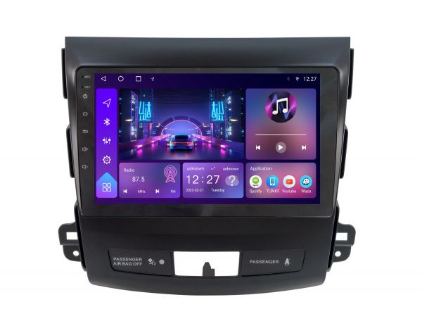 Штатна магнітола Soundbox S-8122 для Mitsubishi Outlander XL  2008-2012 з CarPlay та 4G модем