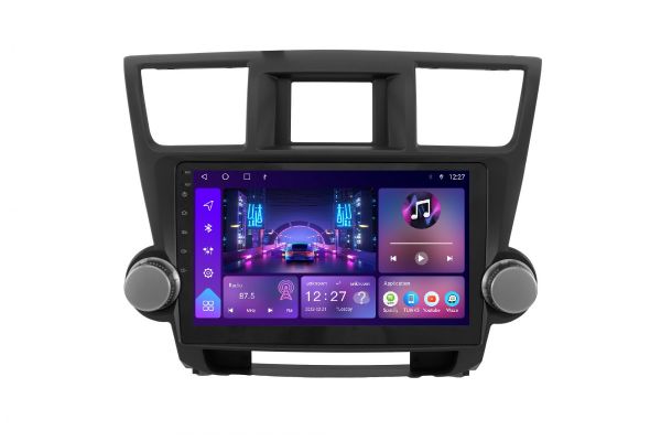 Штатна магнітола Soundbox S-8118  з CarPlay та 4G модемом для Toyota Highlander 2007-2014