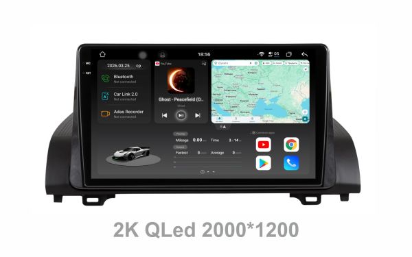 Штатна магнітола Soundbox  S8 PRO 2K-2210  для Honda Accord 10 2018-2022  з ADAS / CarPlay / 4G / DSP-DTS 5.1 / круговий огляд 360°