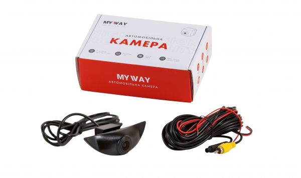 Камера переднього виду в логотип MWF-6125 (AHD) Nissan Universal