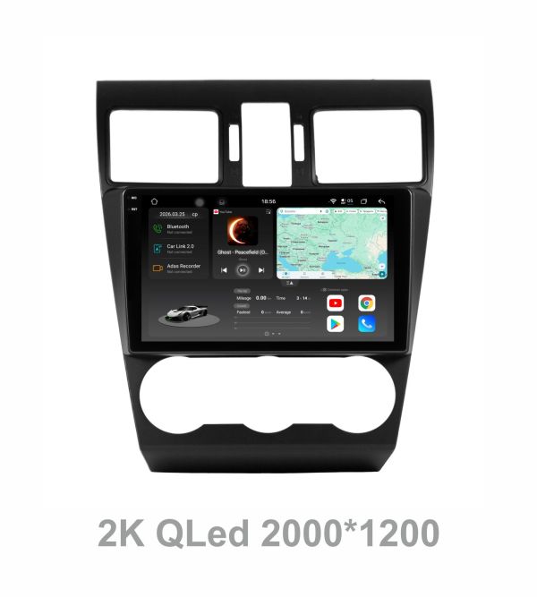 Штатна магнітола Soundbox S8 PRO 2K-4039   для   Subaru Forester 2013-2018/ XV 2016-2018 / Impreza 2016-2018   ADAS , CarPlay , 4G , DSP-DTS 5.1 , круговий огляд 360°