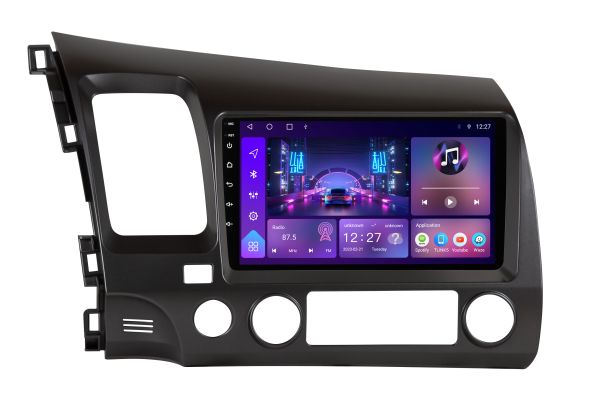 Штатна магнітола Soundbox S-2213 з CarPlay та 4G модемом для Honda Civic 2007-2012