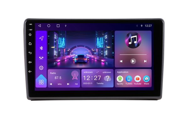 Штатна магнітола Sundbox S-8012  Black з CarPlay та 4G модемом для Peugeot 407  2004-2011