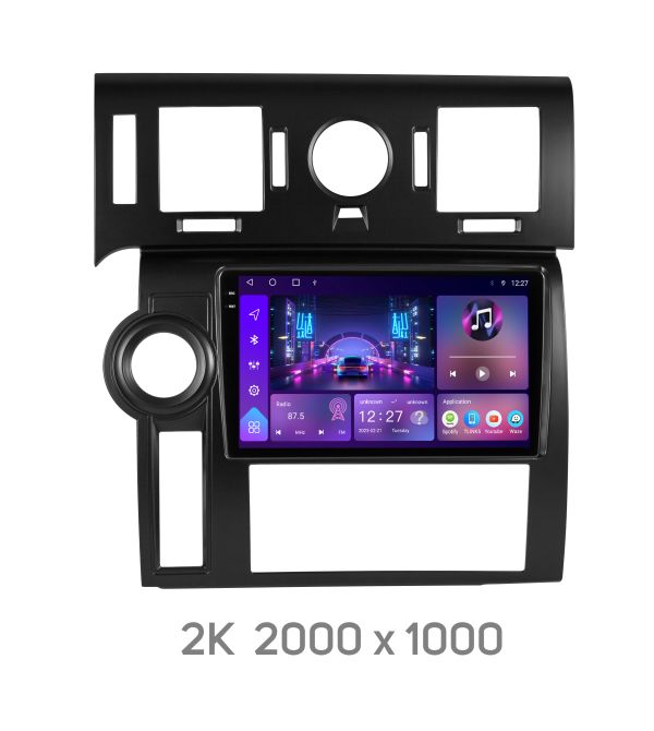 Штатна магнітола Soundbox S-1096   9" з CarPlay та 4G  модемом для автомобіля Hummer H2  E85 2007-2009