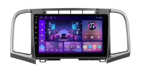 Штатна магнітола Soundbox S-4327 з CarPlay та 4G для Toyota Venza 2008-2016