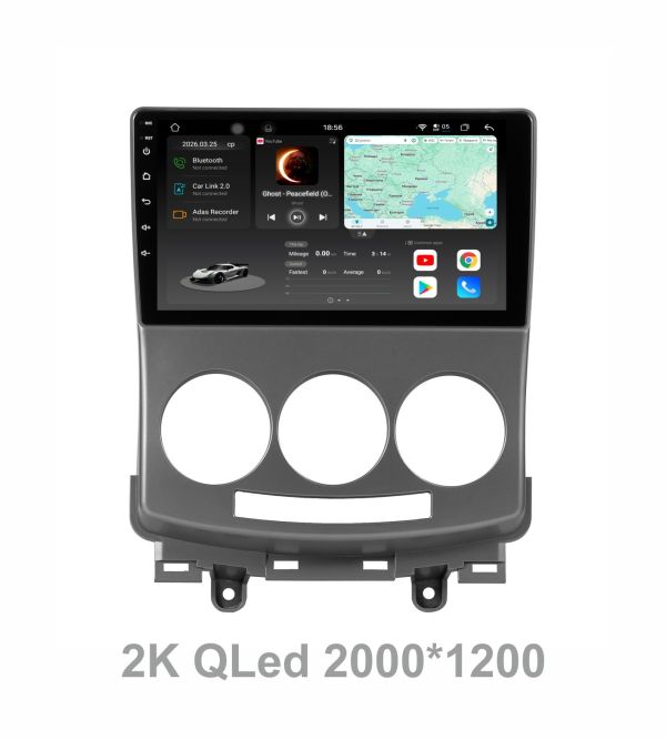 Штатна магнітола Soundbox  S8 PRO 2K-7792  для   Mazda 5 2010-2015  ADAS / CarPlay / 4G / DSP-DTS 5.1 / круговий огляд 360°