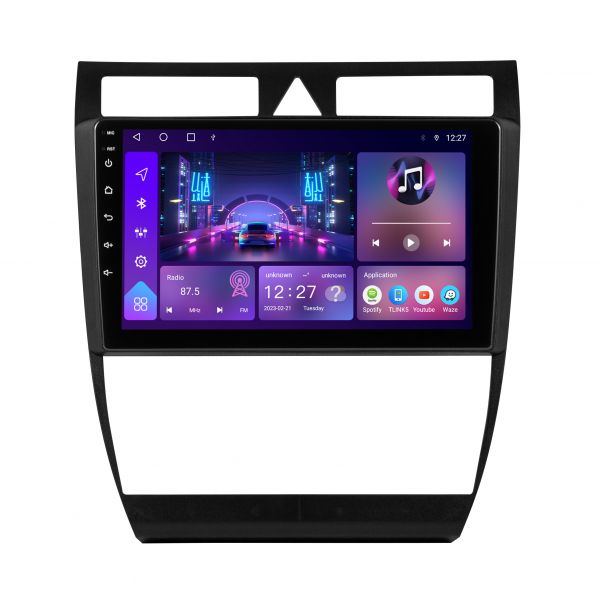 Штатна магнітола Soundbox S-9947   9" з CarPlay та 4G для audi A6 2 1997-2006    S6 2 1999-2004   R61 2002-2006