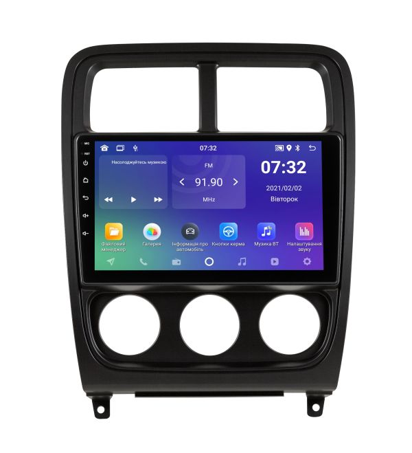 Штатна магнітола Soundbox SM-2858 2+32GB Dodge Caliber 2009-2013 з CarPlay  DSP