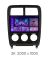 Штатна магнітола Soundbox S-2858  Dodge Caliber  2009-2013  з CarPlay  4G   DSP