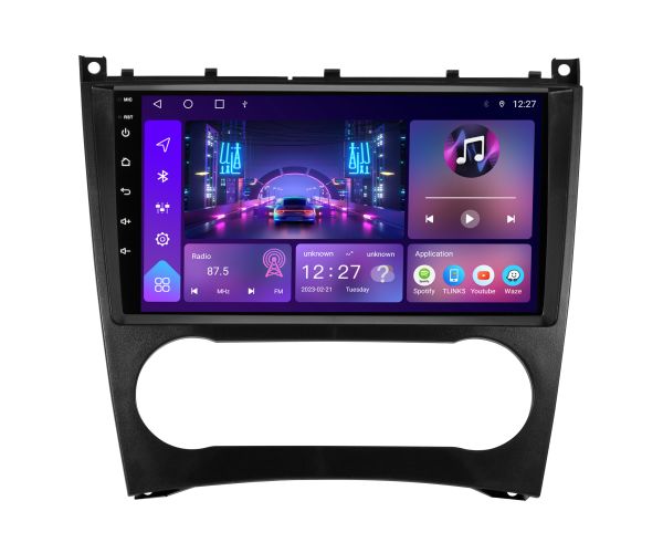 Штатна магнітола Soundbox S-8664 з  CarPlay та 4G для Mercedes Benz C-class W203 2004-2007 , CLC-class CL203 2008-2011,CLK-class W209 2005-2009, G-class W463  2006-2012