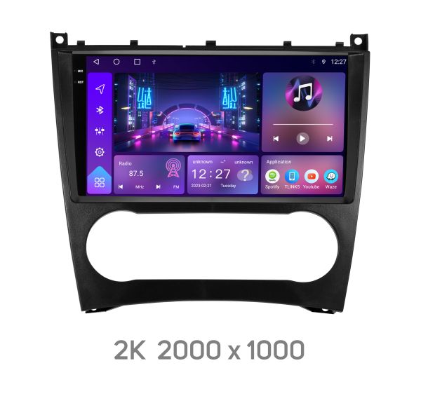 Штатна магнітола Soundbox S-8664 з  CarPlay та 4G для Mercedes Benz C-class W203 2004-2007 , CLC-class CL203 2008-2011,CLK-class W209 2005-2009, G-class W463  2006-2012