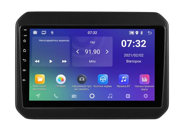 Штатна магнітола Soundbox SM-8177  2+32GB  для Suzuki Ignis 2016+   з CarPlay   Android Auto