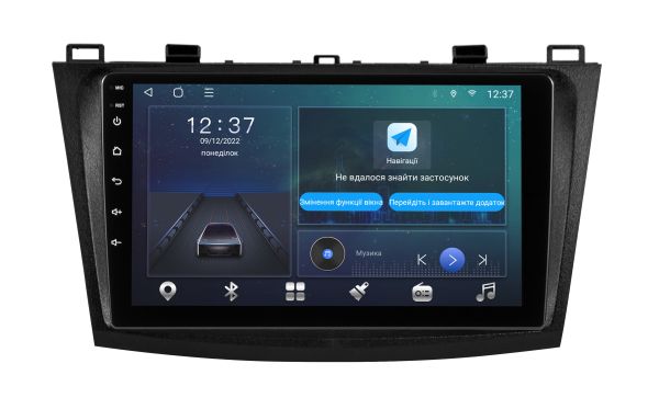 Штатна магнітола Soundbox MTX-7782  (2K) CarPlay , Android Auto та 4G модем  для  Mazda 3 2012-2015