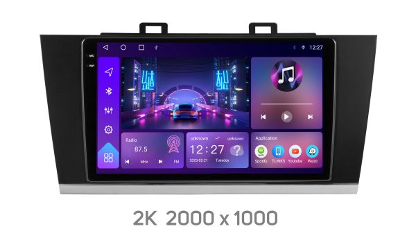 Штатна магнітола Soundbox  S-4042  для  Subaru Legasy Outback 2014-2018 з CarPlay 4G модем DSP processor