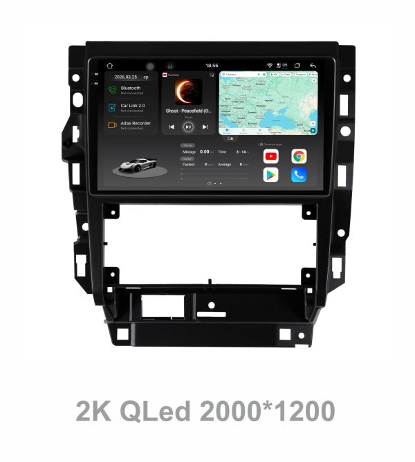Штатна магнітола Soundbox S8 PRO 2K-6250  для Volkswagen Bora 1997-2005   8+256GB , ADAS , CarPlay , 4G , DSP-DTS 5.1 , круговий огляд 360°