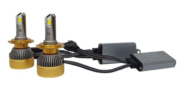 Комплект світлодіодних Led ламп Full Light A5 H7    Canbus /55Wat /6000K/ 10000 lumen/ 9-60V