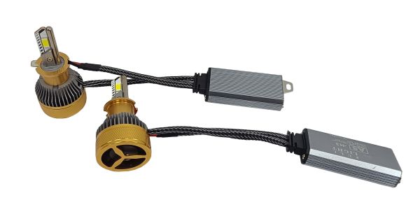 Комплект світлодіодних Led ламп Full Light A5 H3  Canbus /55Wat /6000K/ 10000 lumen/ 9-60V