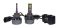 Комплект світлодіодних Led ламп Full Light A8 HB3 (9005)/HB4  (9006) Canbus 100Wat /6000K/ 18000 lumen