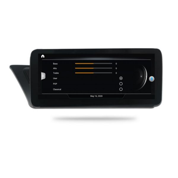 Штатна автомагнітола 10.25" з CarPlay та 4G для Audi Q5 2010-2018   ALTERNATYVA A4-491810.25