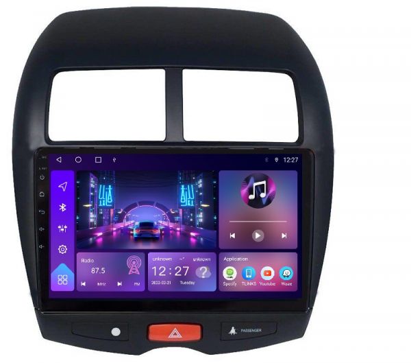 Штатна магнітола Soundbox  S-8127 для Mitsubishi ASX  з CarPlay та 4G модемом
