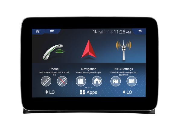Штатна автомагнітола 8.4" з функцією 360 та CarPlay для Mercedes-Benz M-Class ML /GL W166  Soundbox A8-16668010.25