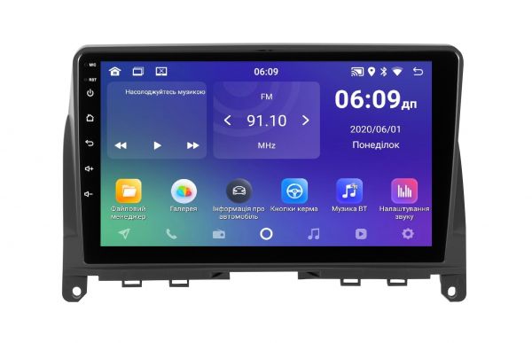 Штатний головний пристрій Soundbox SM-8641 для Mercedes-Benz C class W204  2007-2010