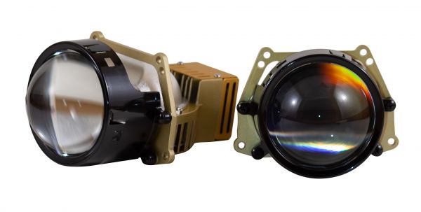 Автомобільні світлодіодні Bi led лінзи Full Light  P7 Laser  Premium 70W