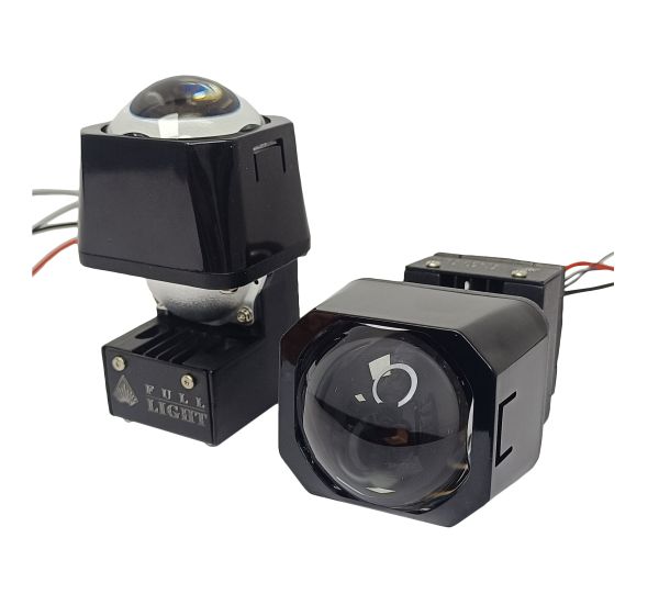 Комплект світлодіодних  матричних BiLed лінз   Full Light X2 Matrix  1.5"  30W  5500K
