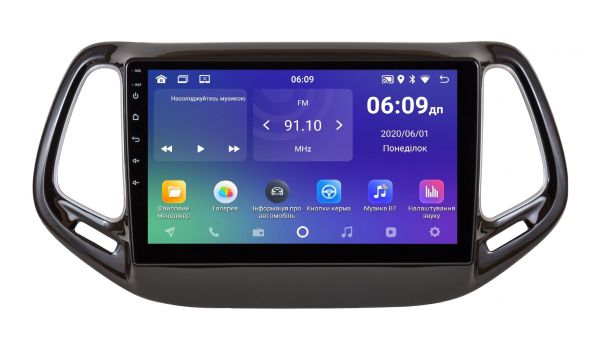 Штатний головний пристрій Soundbox SM-9235 для Jeep Compass 2017+
