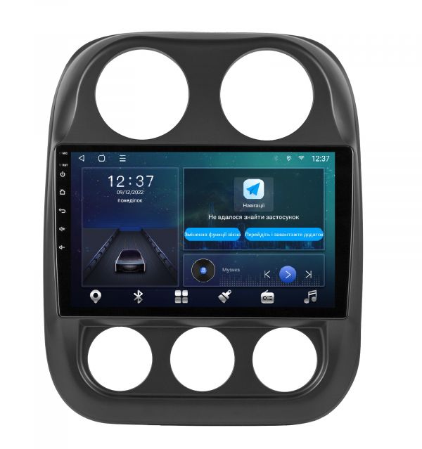 Штатна магнітола Soundbox  MTX-9237  3+32GB з CarPlay та 4G  для Jeep Compass 15-17  /Patriot 09-16