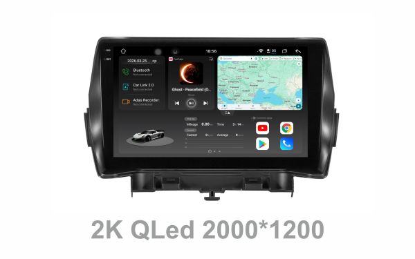 Штатна магнітола Soundbox S8 PRO 2K-9231  8+256GB  для  Ford Kuga 2013-2017  з CarPlay /4G/ DSP-DTS 5.1 / круговий огляд 360°