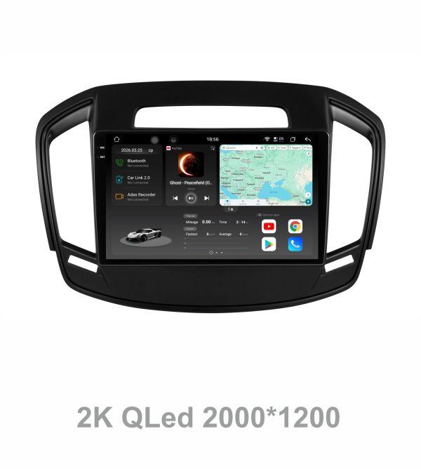 Штатна магнітола Soundbox S8 PRO 2K-3192  8+256GB  для   Opel Insignia 2013-2017   з CarPlay /4G/ DSP-DTS 5.1 / круговий огляд 360°
